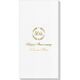 50th Wreath Deville Guest Towels Image 1 of 2