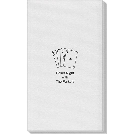 All Aces Linen Like Guest Towels