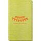 Birthday Banner Bamboo Luxe Guest Towels Image 1 of 2