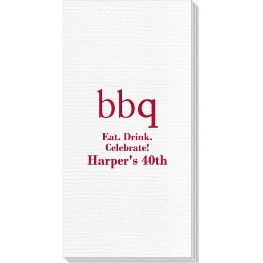 Big Word BBQ Deville Guest Towels