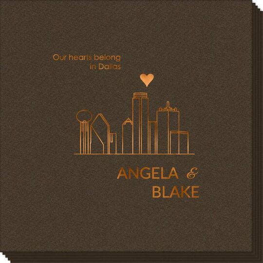 We Love Dallas Linen Like Napkins