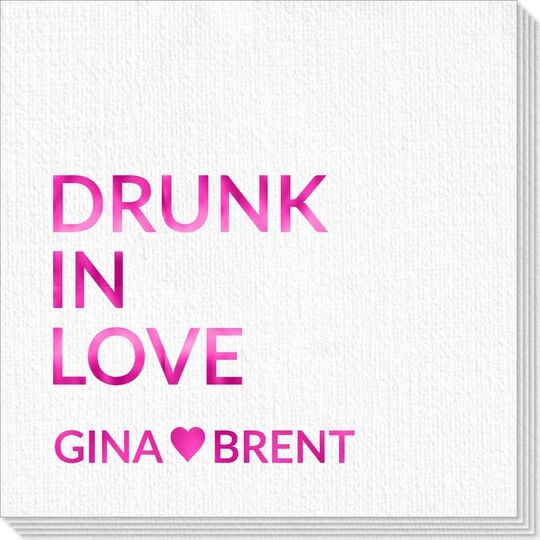 Drunk In Love Deville Napkins
