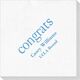 Big Word Congrats Deville Napkins Image 1 of 3