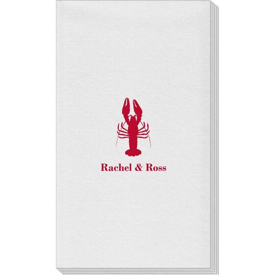 Maine Lobster Linen Like Guest Towels