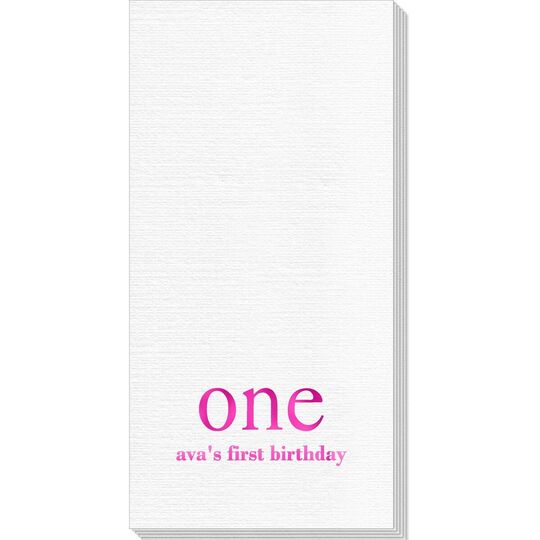 Big Number One Deville Guest Towels