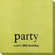 Big Word Party Bamboo Luxe Napkins Image 3 of 3