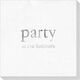 Big Word Party Deville Napkins Image 1 of 3