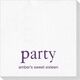 Big Word Party Deville Napkins Image 2 of 3