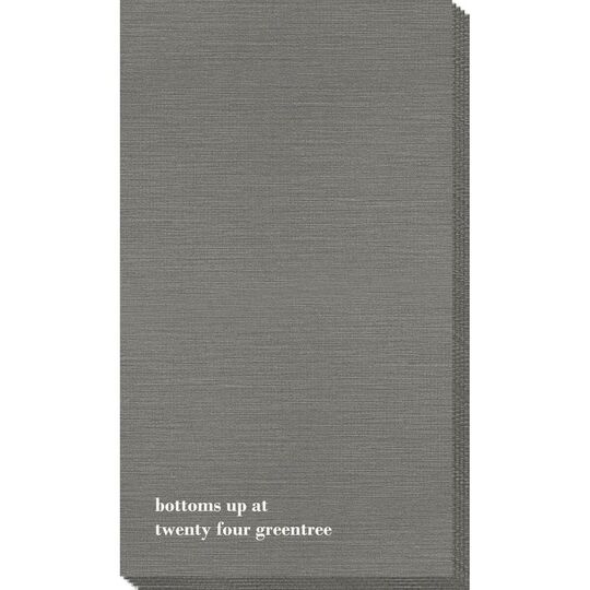 Your Statement Bamboo Luxe Guest Towels