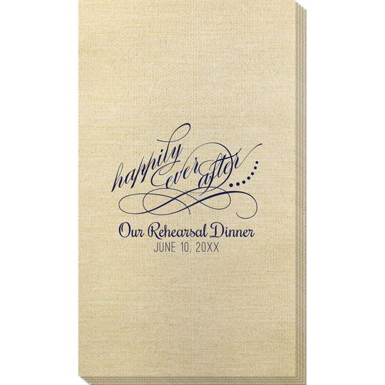 Happily Ever After Bamboo Luxe Guest Towels