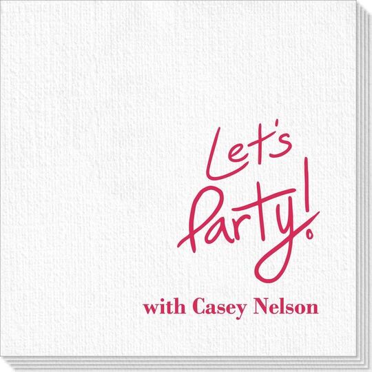 Fun Let's Party Deville Napkins