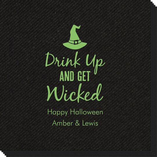 Drink Up and Get Wicked Linen Like Napkins