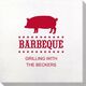 BBQ Pig Bamboo Luxe Napkins Image 3 of 3