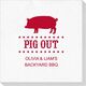 BBQ Pig Deville Napkins Image 1 of 3