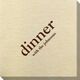 Big Word Dinner Bamboo Luxe Napkins Image 1 of 3