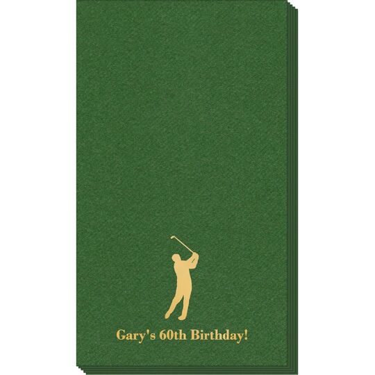Golf Day Linen Like Guest Towels
