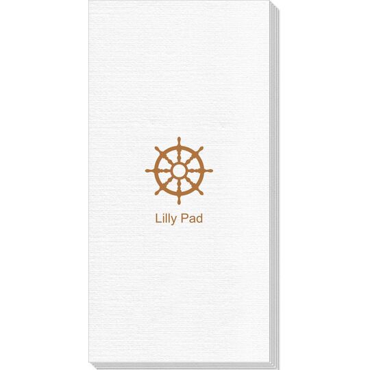 Nautical Wheel Deville Guest Towels