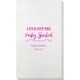 Let's Get the Party Started Bamboo Luxe Guest Towels Image 1 of 9