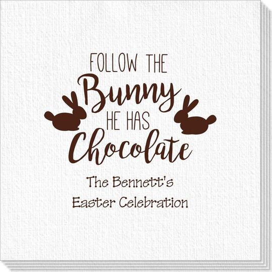 Follow The Bunny Deville Napkins