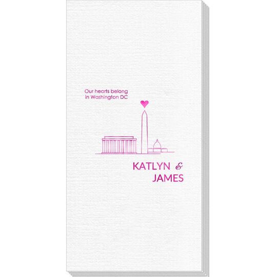 We Love Washington DC Deville Guest Towels