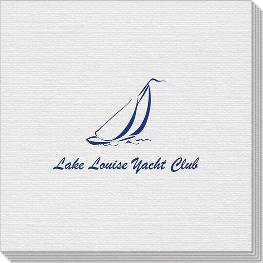 Sailboat Clipper Linen Like Napkins