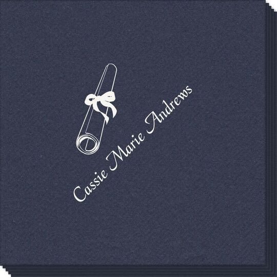 My Diploma Linen Like Napkins