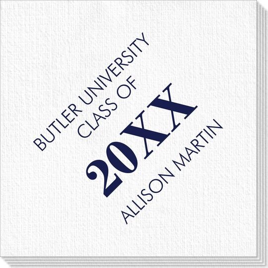 Big Year Printed Deville Napkins