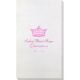 Delicate Princess Crown Bamboo Luxe Guest Towels Image 2 of 2