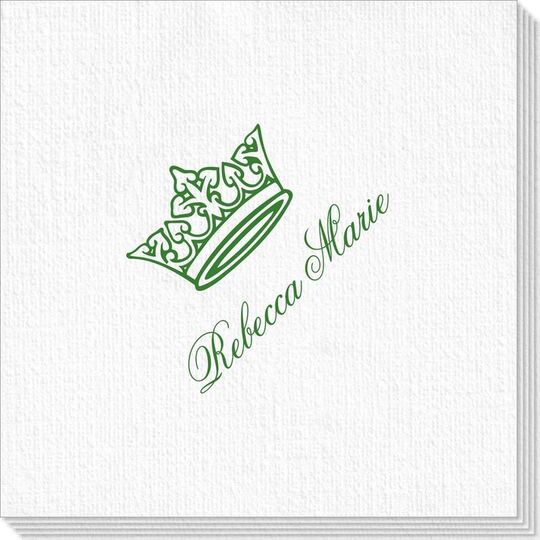 Delicate Princess Crown Deville Napkins