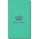 Delicate Princess Crown Linen Like Guest Towels Image 1 of 2