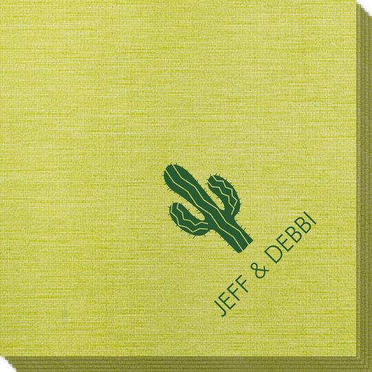 Desert Cactus Bamboo Luxe Napkins