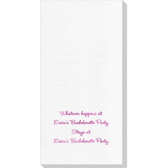 Whatever Happens Party Deville Guest Towels