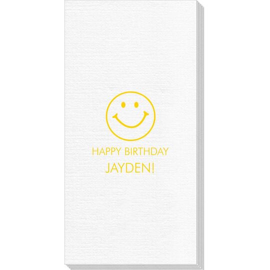 Smiley Face Deville Guest Towels