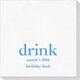 Big Word Drink Deville Napkins Image 1 of 4