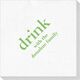 Big Word Drink Deville Napkins Image 2 of 4