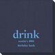 Big Word Drink Linen Like Napkins Image 1 of 4