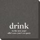 Big Word Drink Linen Like Napkins Image 3 of 4
