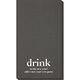 Big Word Drink Linen Like Guest Towels Image 2 of 4