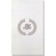 Renaissance Wreath with Monogram Bamboo Luxe Guest Towels Image 2 of 2