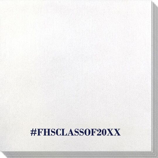 Create Your Hashtag Bamboo Luxe Napkins