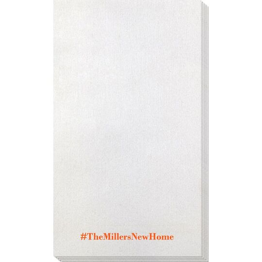 Create Your Hashtag Bamboo Luxe Guest Towels