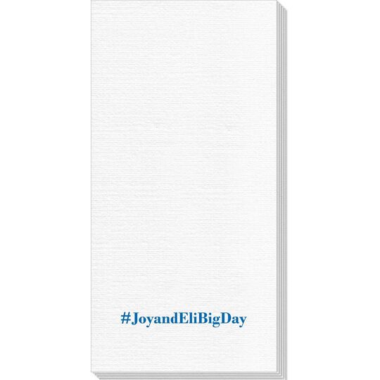 Create Your Hashtag Deville Guest Towels