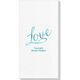 Expressive Script Love Deville Guest Towels Image 2 of 3
