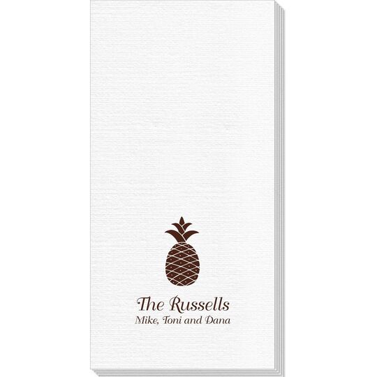 Hawaiian Pineapple Deville Guest Towels