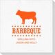 BBQ Cow Deville Napkins Image 4 of 4