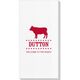 BBQ Cow Deville Guest Towels Image 1 of 4