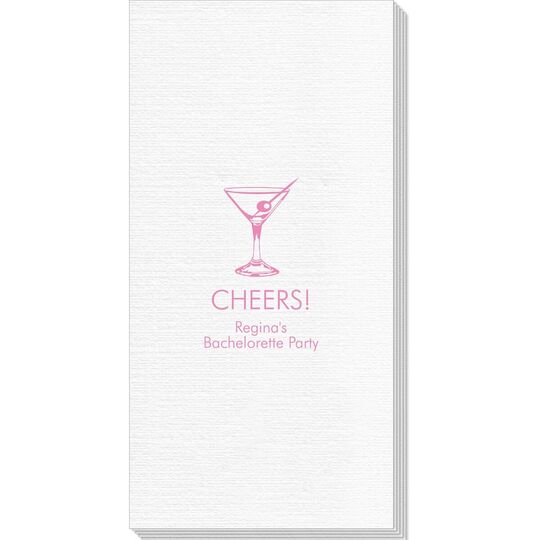 Martini Party Deville Guest Towels