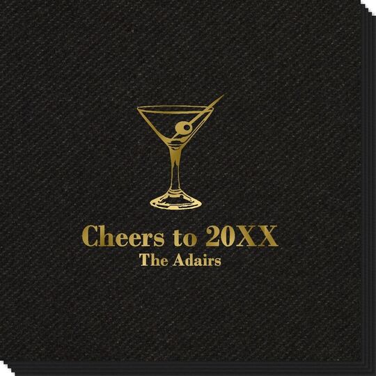 Martini Party Linen Like Napkins