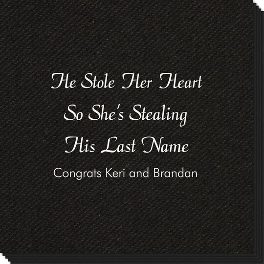 Any Imprint Wanted Linen Like Napkins