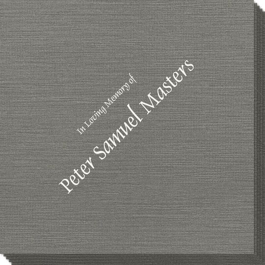 Memorial Bamboo Luxe Napkins